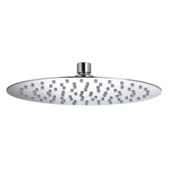 Bristan Stainless Steel Slimline 250mm Round Fixed Head