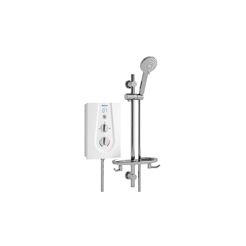 Bristan Joy Thermostatic 9.5kW Electric Shower White 3 Bristan Joy Thermostatic 9.5kW Electric Shower White