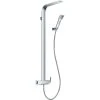 Flova Cascade Shower Column With Manual Mixer & Overhead Shower