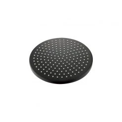 Flova 250mm Design Brass Rainshower Matt Black