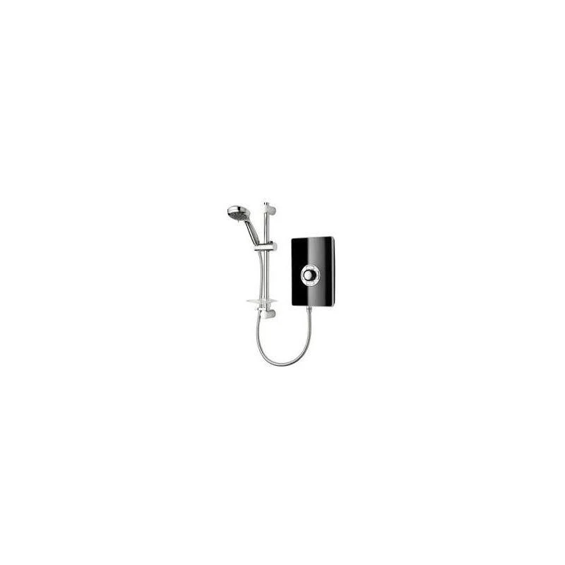 Frontline Aspirante Electric Shower Black Gloss 8.5kW