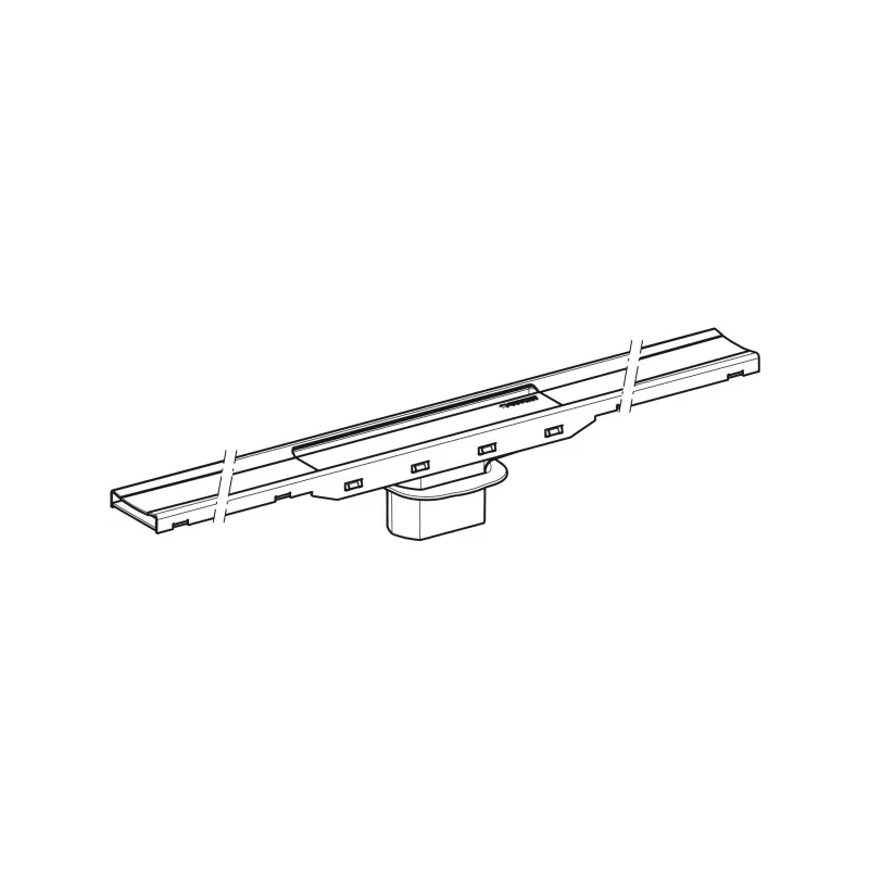 Geberit CleanLine80 Shower Channel 30-130cm Black Chrome 4 Geberit CleanLine80 Shower Channel 30-130cm Black Chrome - Image 2
