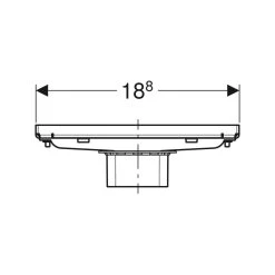 Geberit CleanLine Shower Channel Tile-Bearing 10 Geberit CleanLine Shower Channel Tile-Bearing -Mira Showers shop geberit 154455001 4