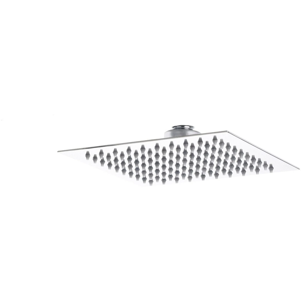 Hudson Reed Square Minimalist Fixed Shower Head 200mm 3 Hudson Reed Square Minimalist Fixed Shower Head 200mm