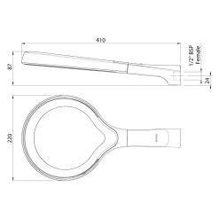 Methven Aurajet Aio Overhead Drencher Chrome 5 Methven Aurajet Aio Overhead Drencher Chrome -Mira Showers shop methven aooscpuk 2