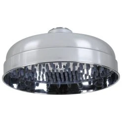 Perrin & Rowe 8″ Easy-Clean Shower Rose Pewter