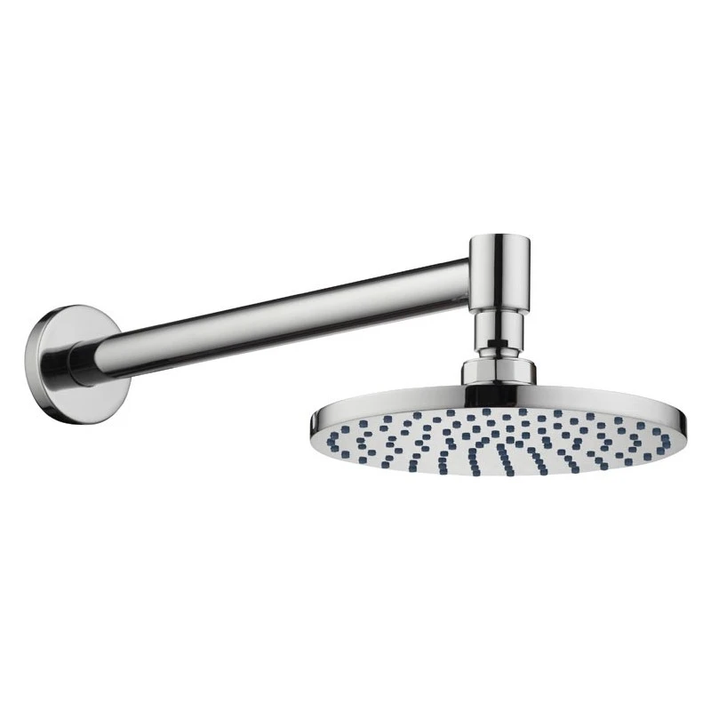 Pura Bathrooms Imex Pura Deluxe Round 200mm Brass Shower Head With Swivel Joint - Image 3