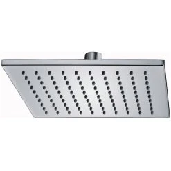 Pura Bathrooms Imex Pura Deluxe Square 200mm Brass Shower Head