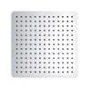 Pura Bathrooms Imex Pura Slimline Stainless Steel Square 300mm Shower Head
