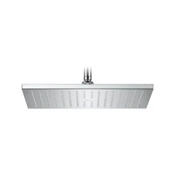 Roca Rainsense Rectangular Shower Head 360x240mm Chrome