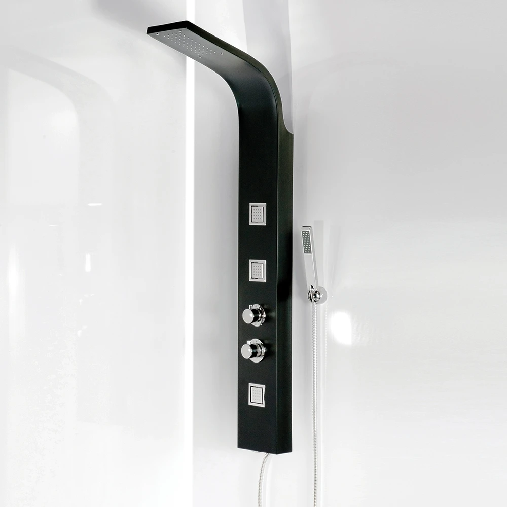 Synergy Spinnaker Black Shower Tower 4 Synergy Spinnaker Black Shower Tower - Image 2