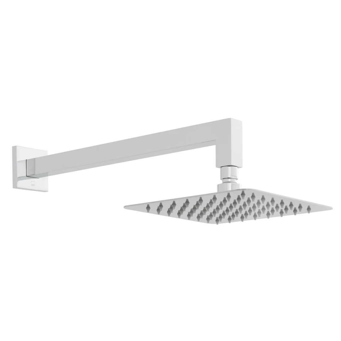 Vado Aquablade Square Slimline Head & Arm 200mm